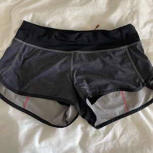 Lulu lemon running shorts